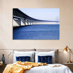 Oresund Bridge Perspective Wall Art
