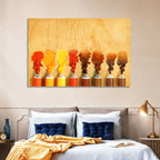 Impasto Paint Tubes Wall Art