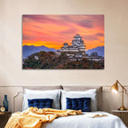 Himeji Castle at Sunrise Wall Art