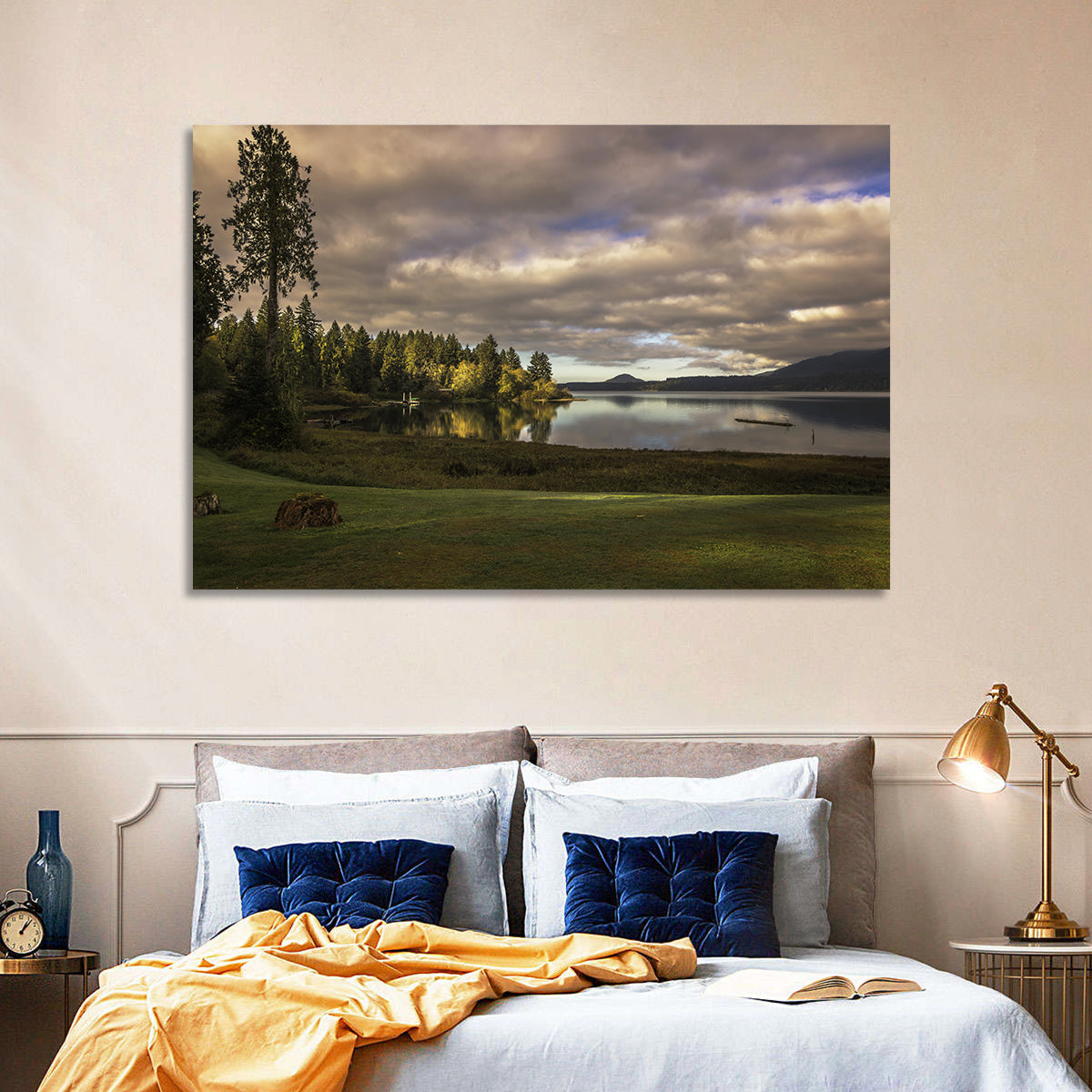 Lake Quinault Reflections Wall Art