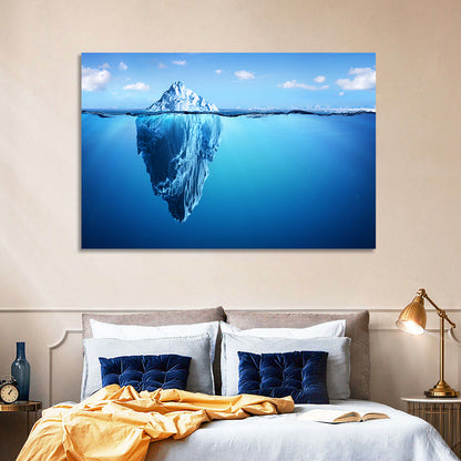 Split-level Iceberg Wall Art