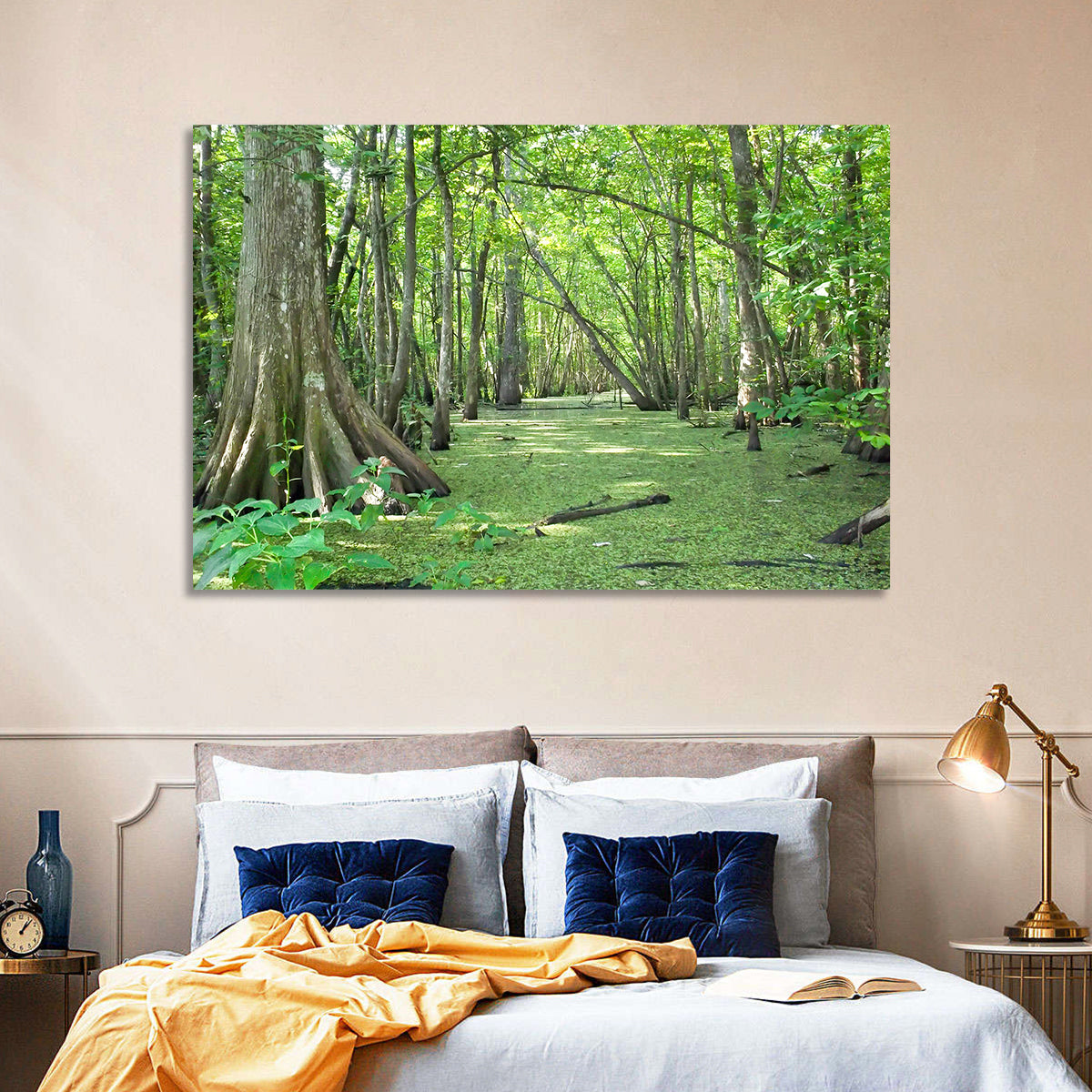 Summer Cypress Bayou, Louisiana Wall Art