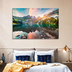 Oeschinensee Reflection Wall Art