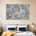 Snowy Aerial Forest Wall Art