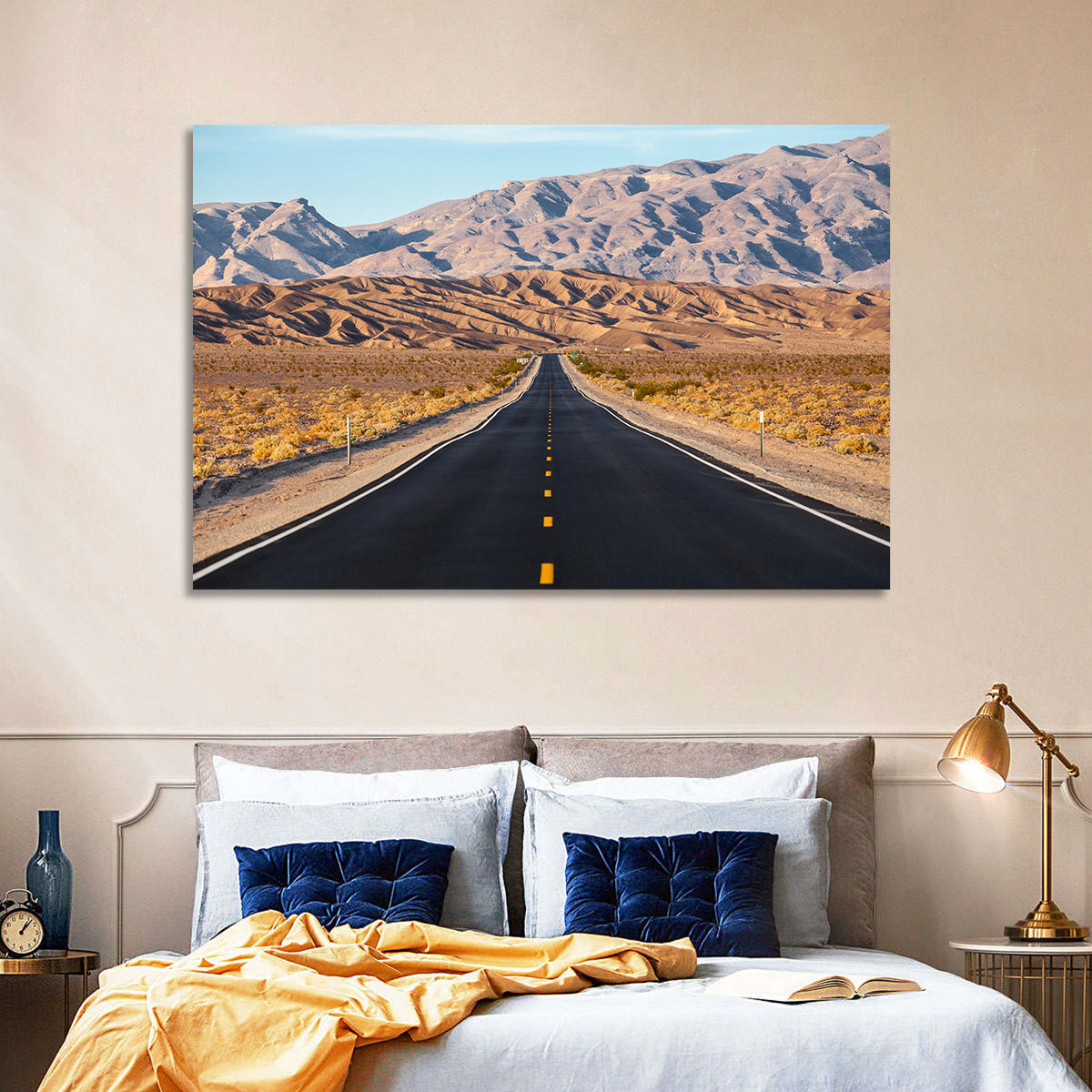 Death Valley Desert Road Wall Art
