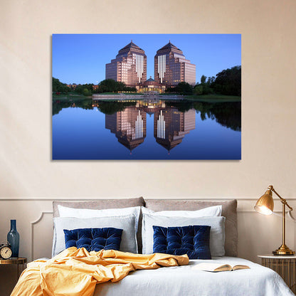 Carlson Towers at Dusk Wall Art
