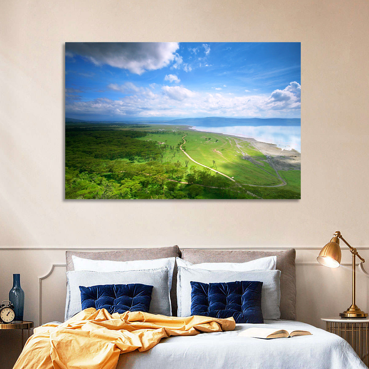 Lake Nakuru Overlook Wall Art