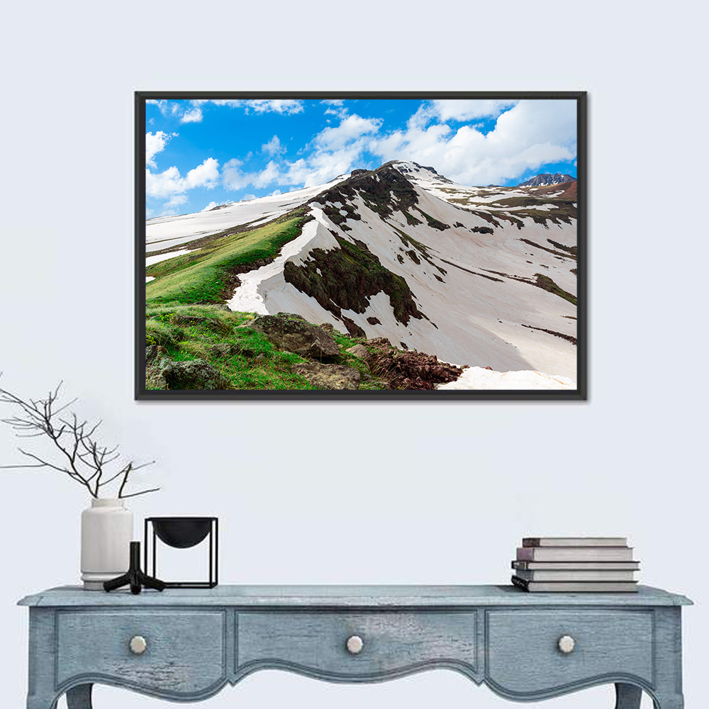 Mount Aragats Ridge Wall Art