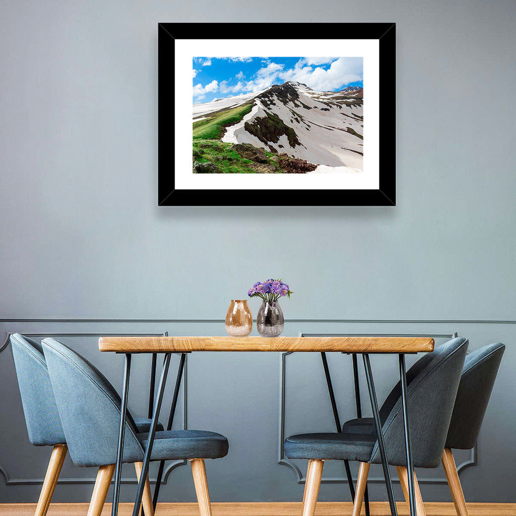 Mount Aragats Ridge Wall Art