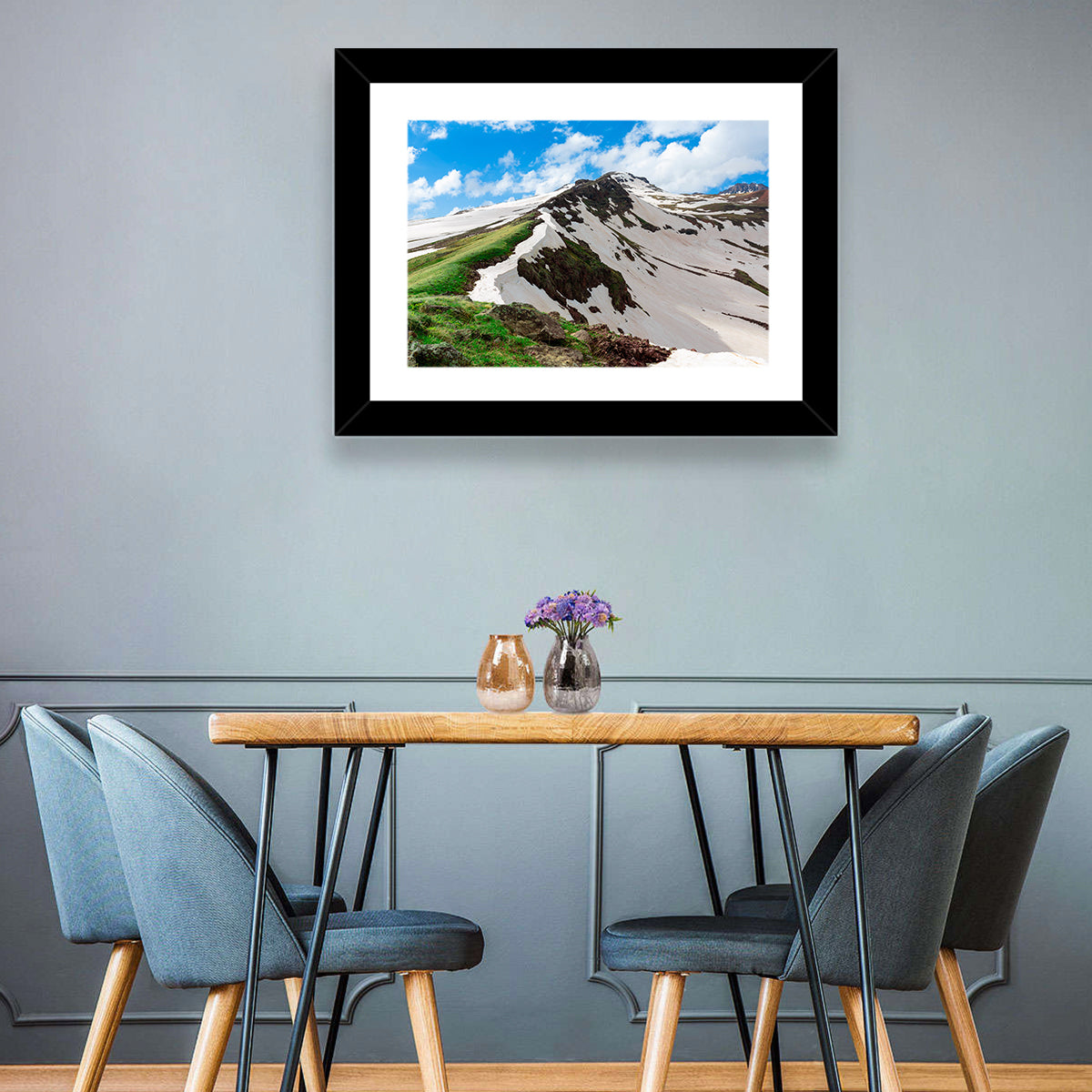 Mount Aragats Ridge Wall Art