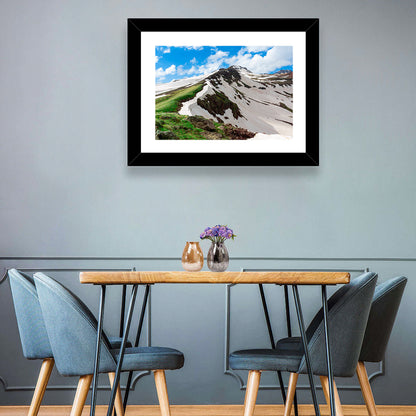 Mount Aragats Ridge Wall Art