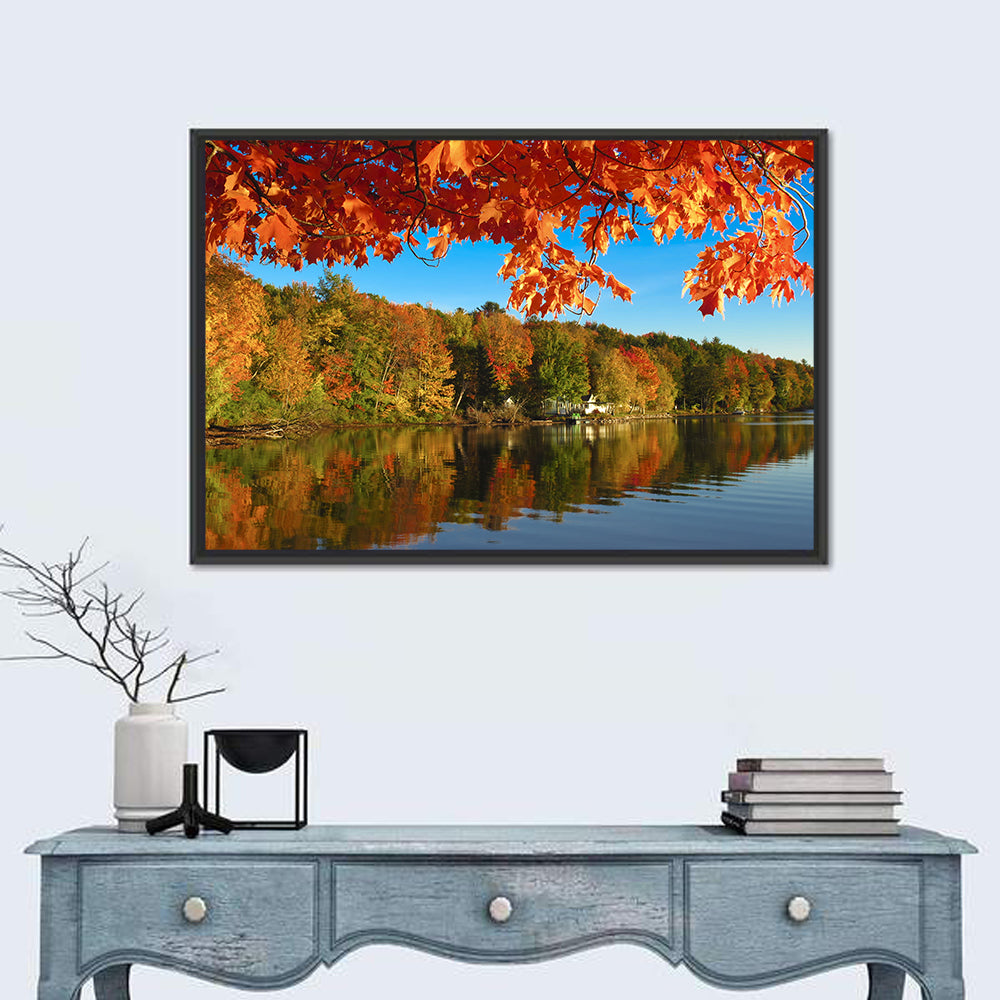 Autumn at Lake Iroquois Wall Art