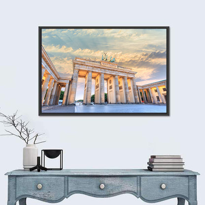 Brandenburg Gate at Sunset Wall Art