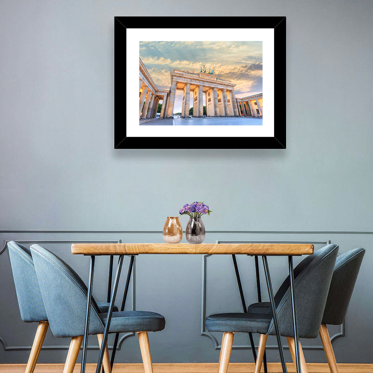 Brandenburg Gate at Sunset Wall Art