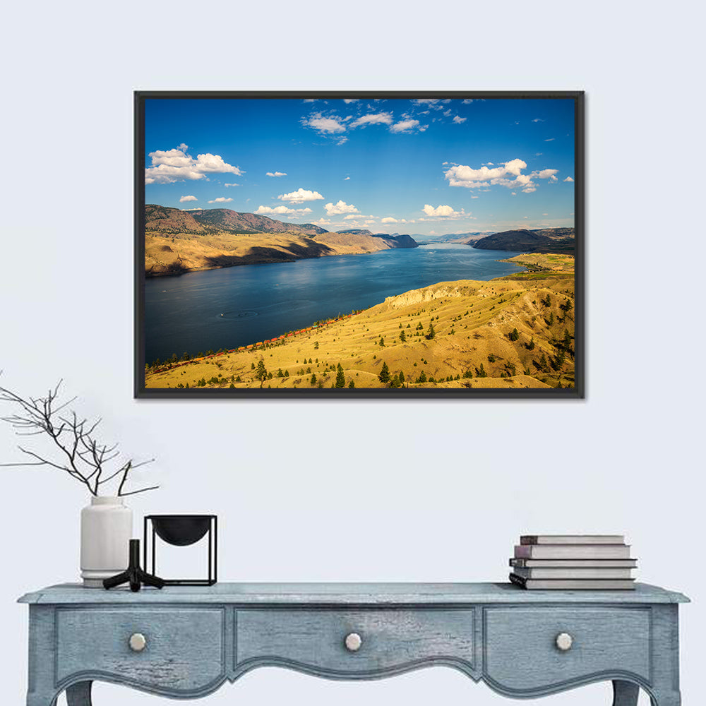 Kamloops Lake Shoreline View Wall Art