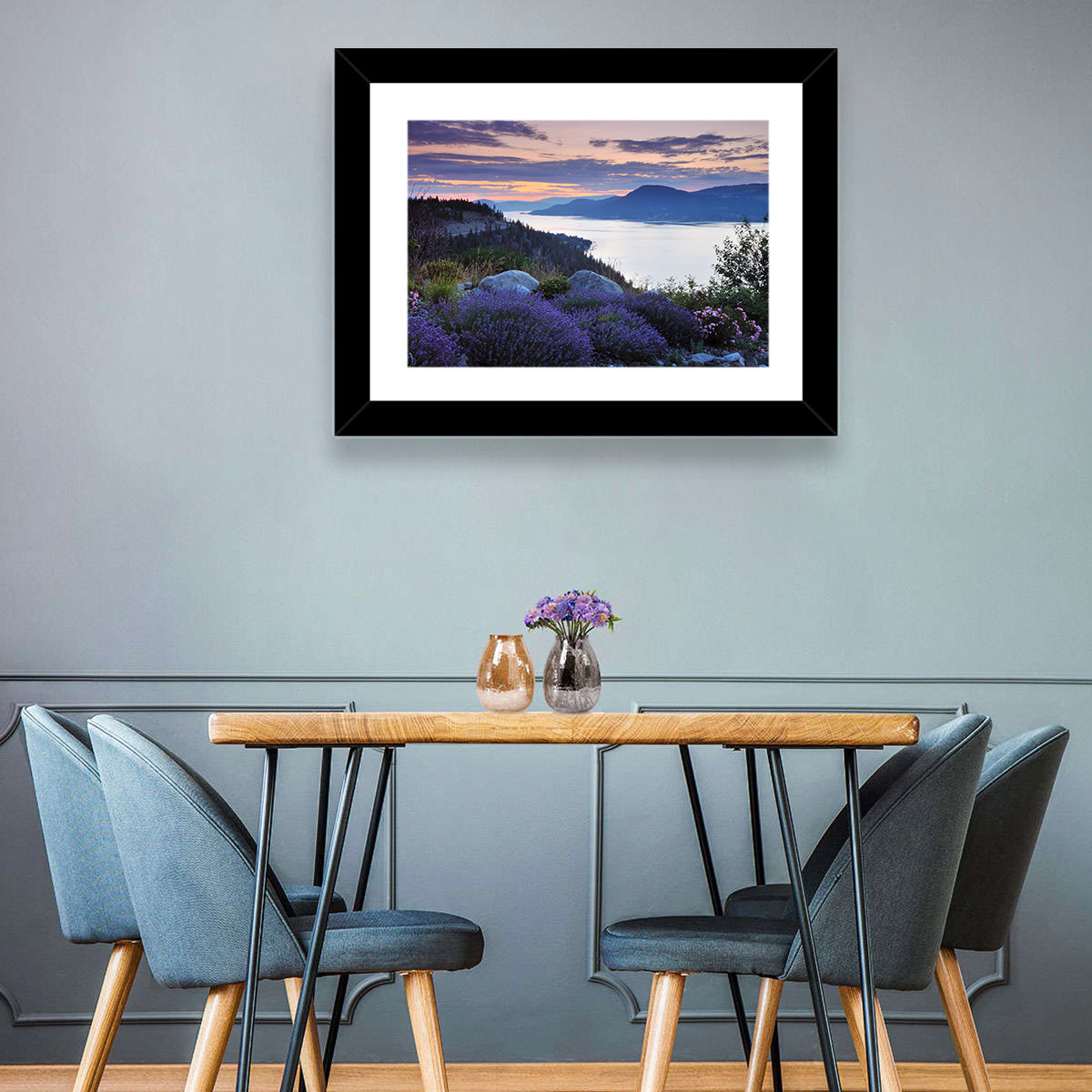 Okanagan Lavender Lake Wall Art