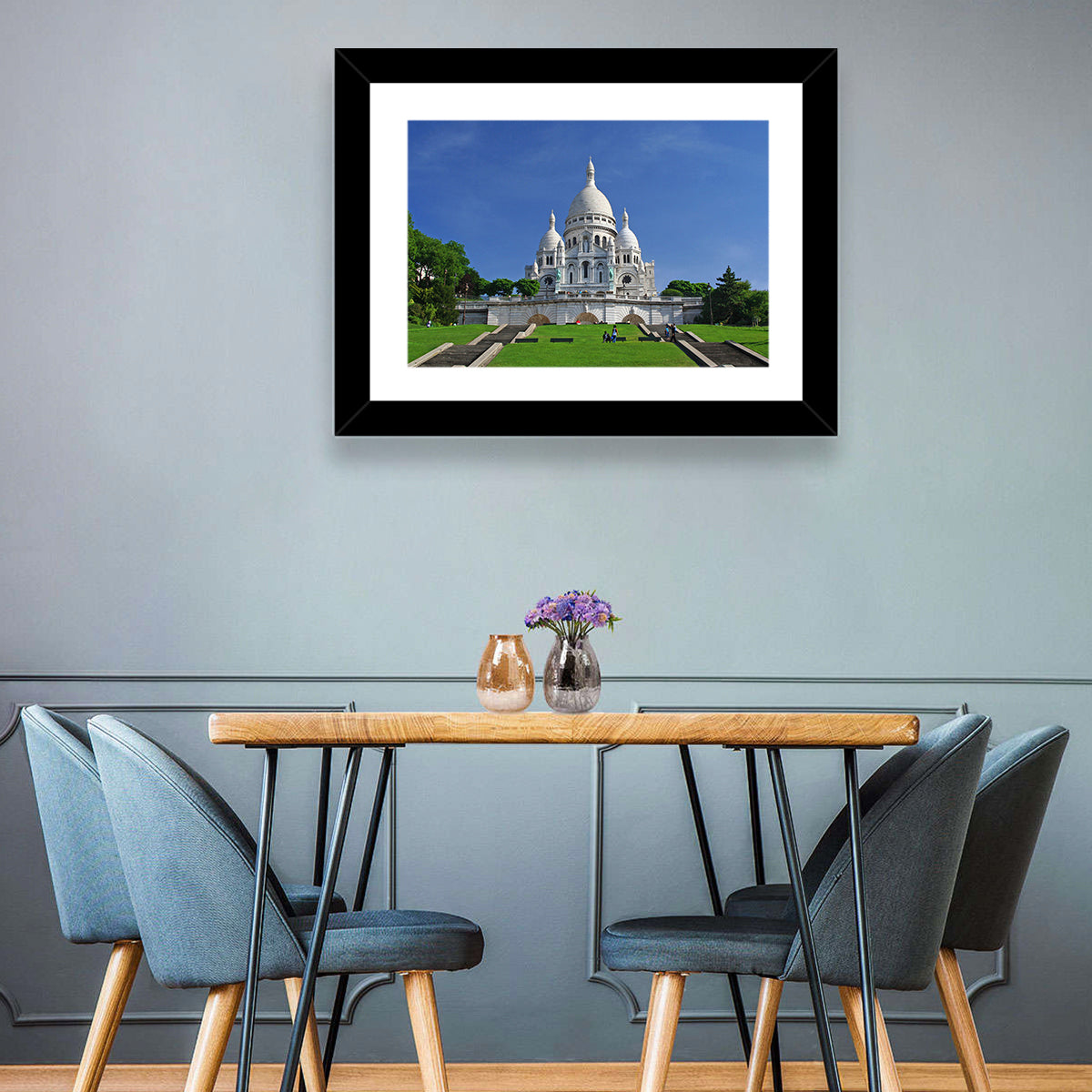 Sacre Coeur Basilica Steps, Paris Wall Art