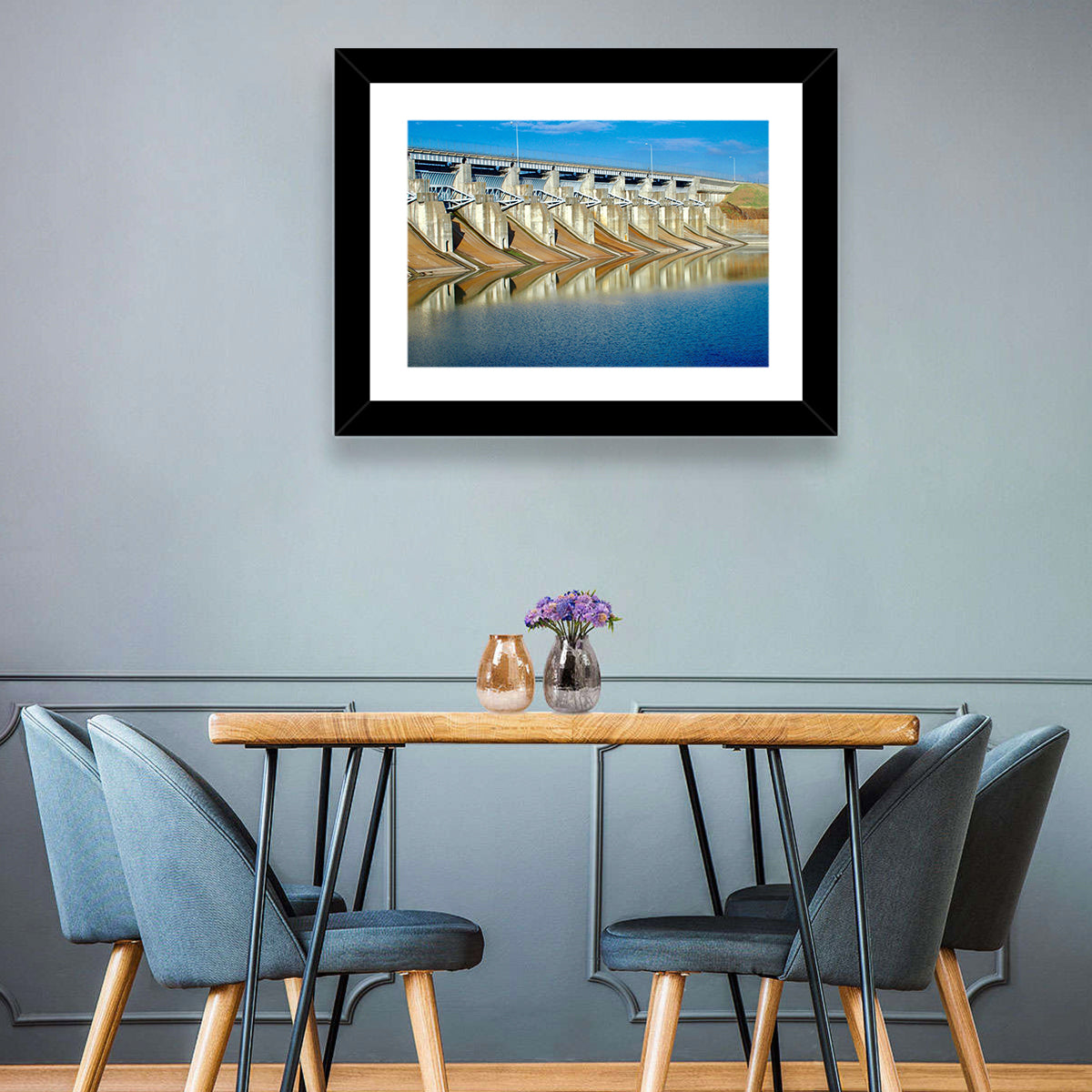 Lavon Dam Spillways Wall Art