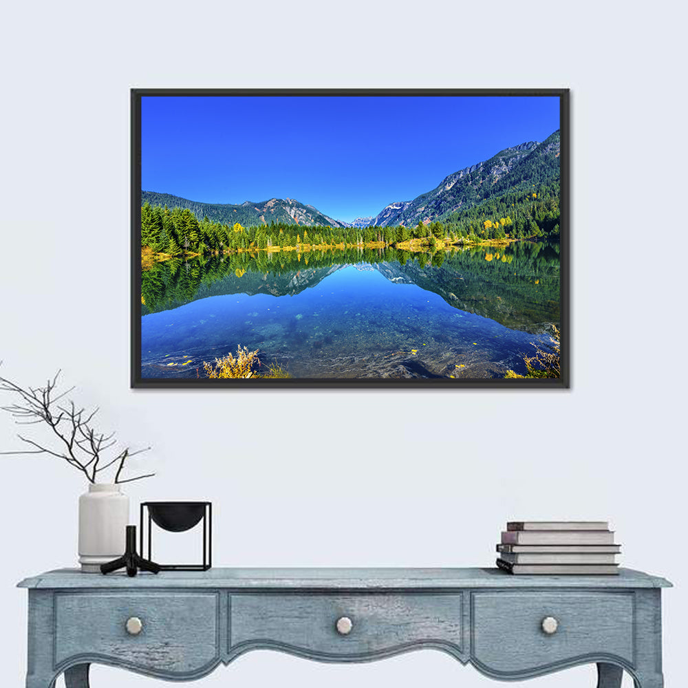 Mt Chikamin Reflection at Gold Lake Wall Art