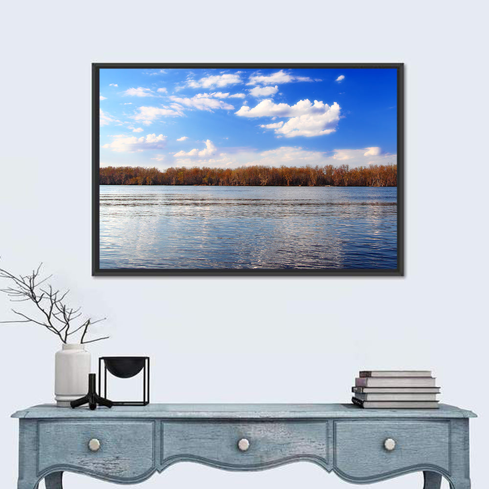 Andalusia Slough Autumn River Wall Art