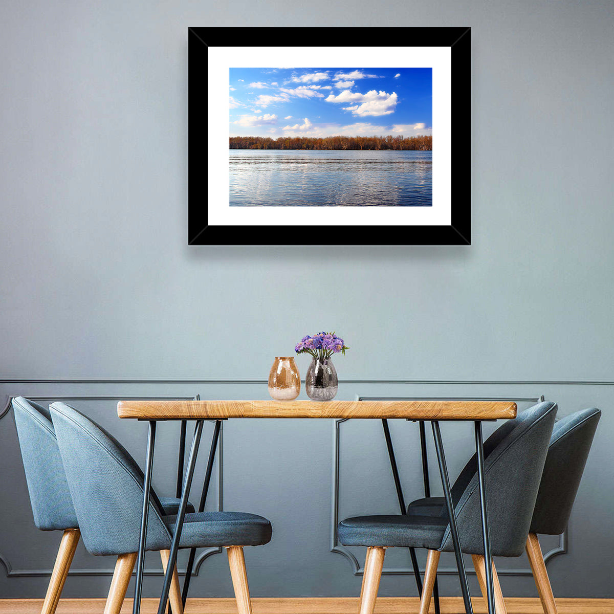 Andalusia Slough Autumn River Wall Art