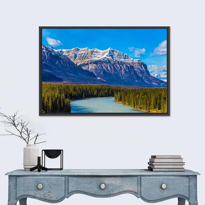 Abraham Lake Mountain View Wall Art