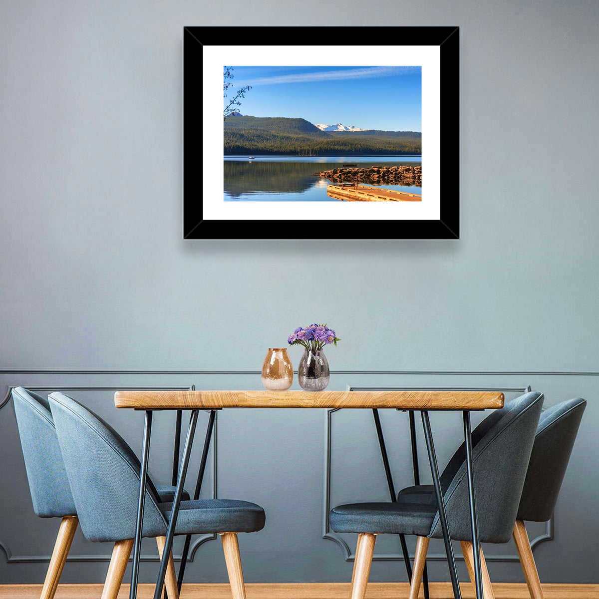 Odell Lake Pier Wall Art