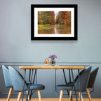 Simeria Arboretum Autumn Lake Wall Art