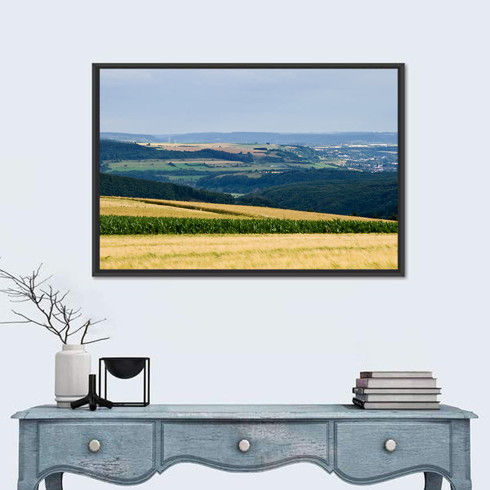 Village Grainfields Wall Art
