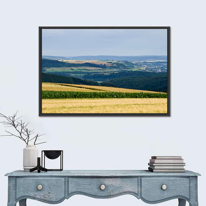 Village Grainfields Wall Art