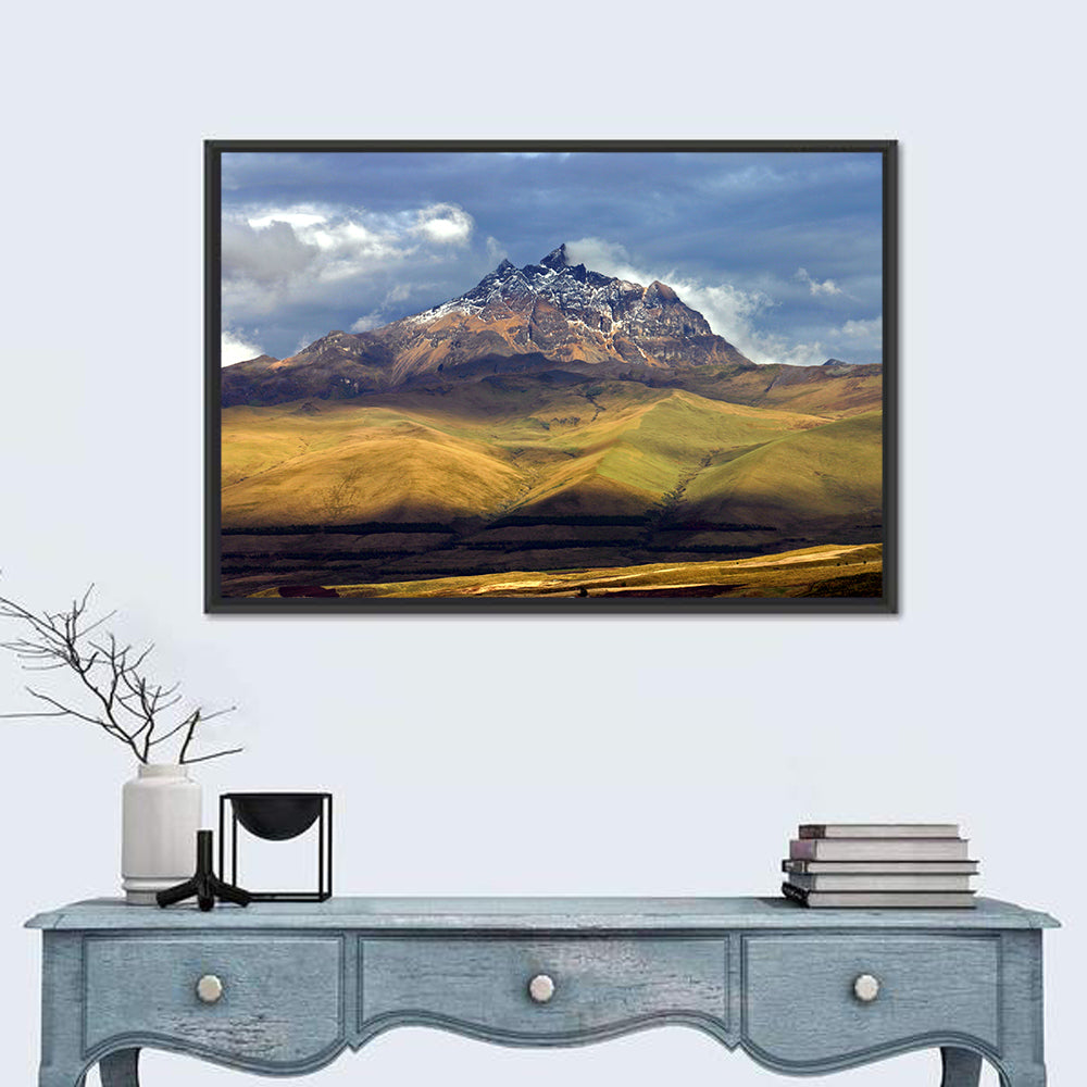 Antisana Volcano Landscape Wall Art