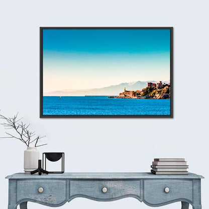 Genoa Coastal Seascape Wall Art