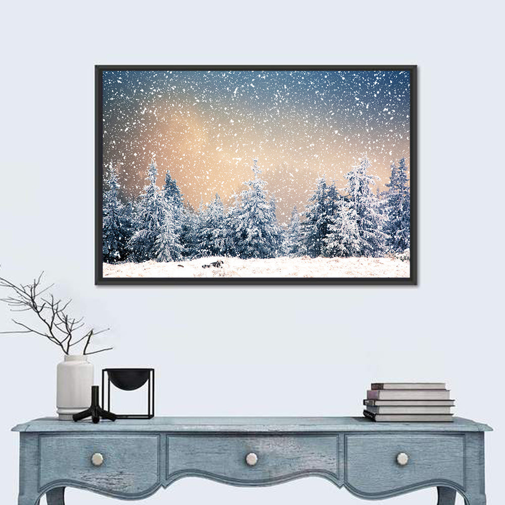 Winter Forest Wonderland Wall Art