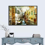 Venice Canal View Wall Art