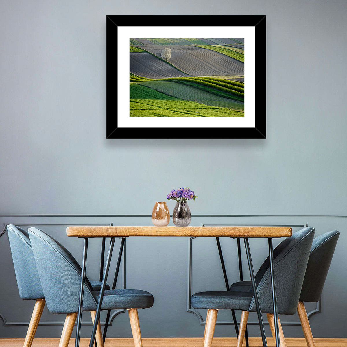 Springtime Polish Fields Wall Art