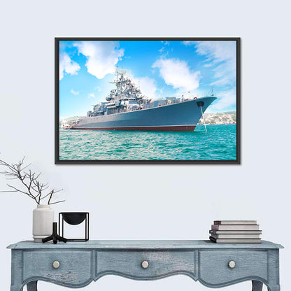 Navy Warship Hull Study Wall Art