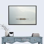 Four Rowers on Lake Lugano Wall Art