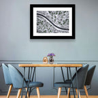 Snowy Forest Road Wall Art