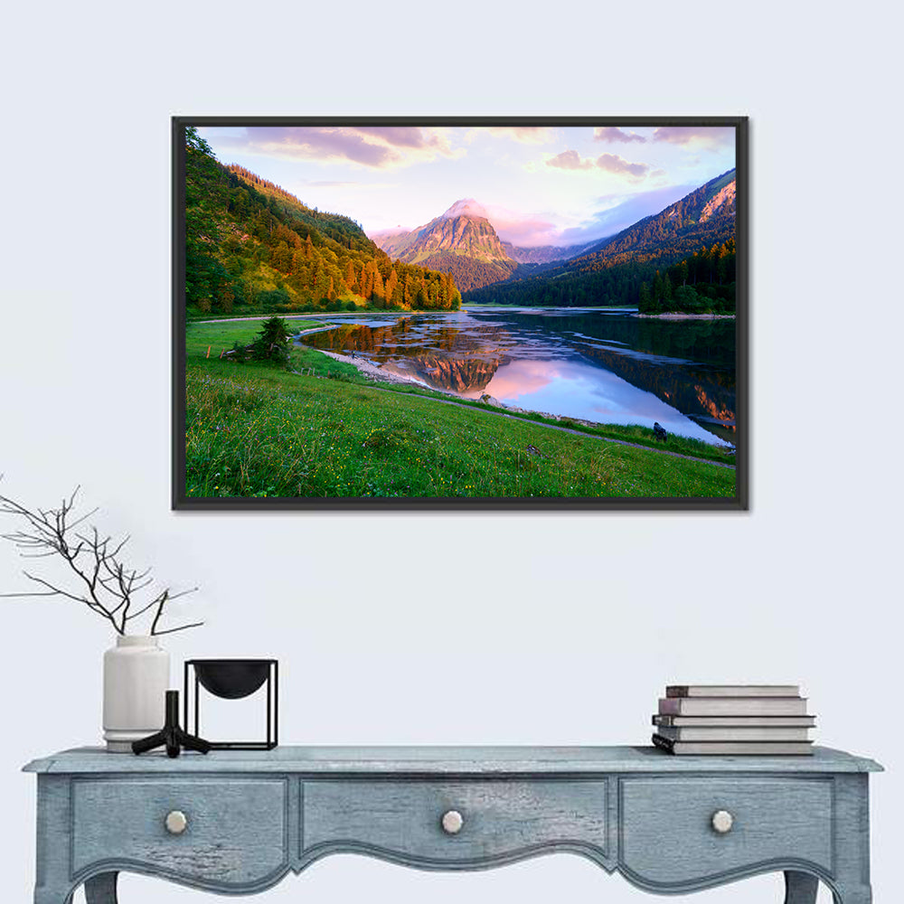Obersee Reflection, Switzerland Wall Art