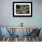 Expressway Junction at Dusk Wall Art