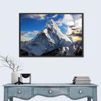 Ama Dablam at Golden Dusk Wall Art