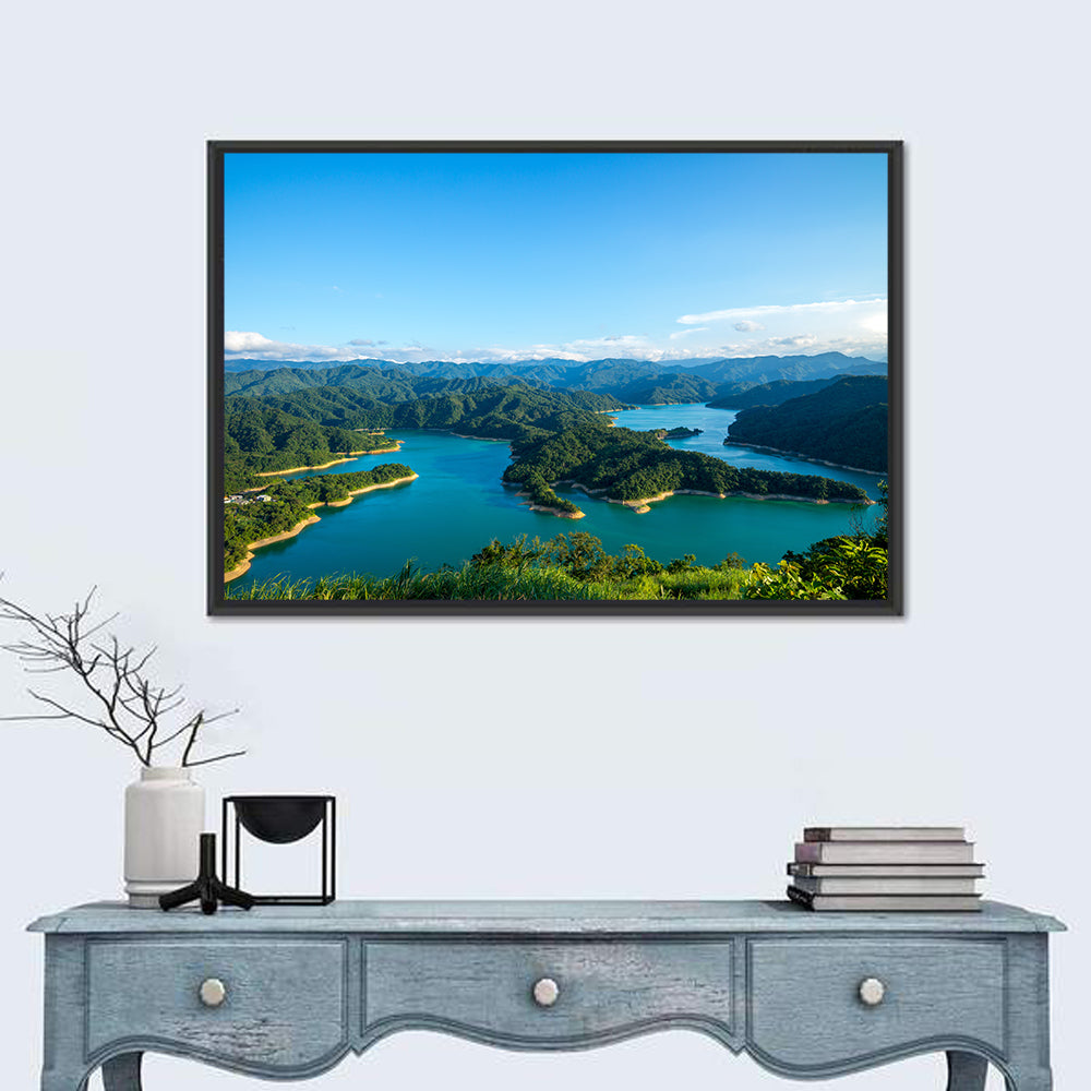 Emerald Qiandao Lake Wall Art