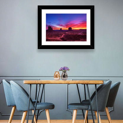 Monument Valley Arizona Sunset Wall Art