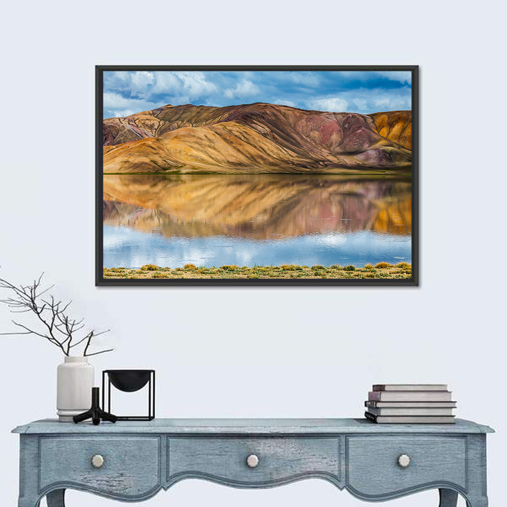 Bulunkul Lake Reflection Wall Art