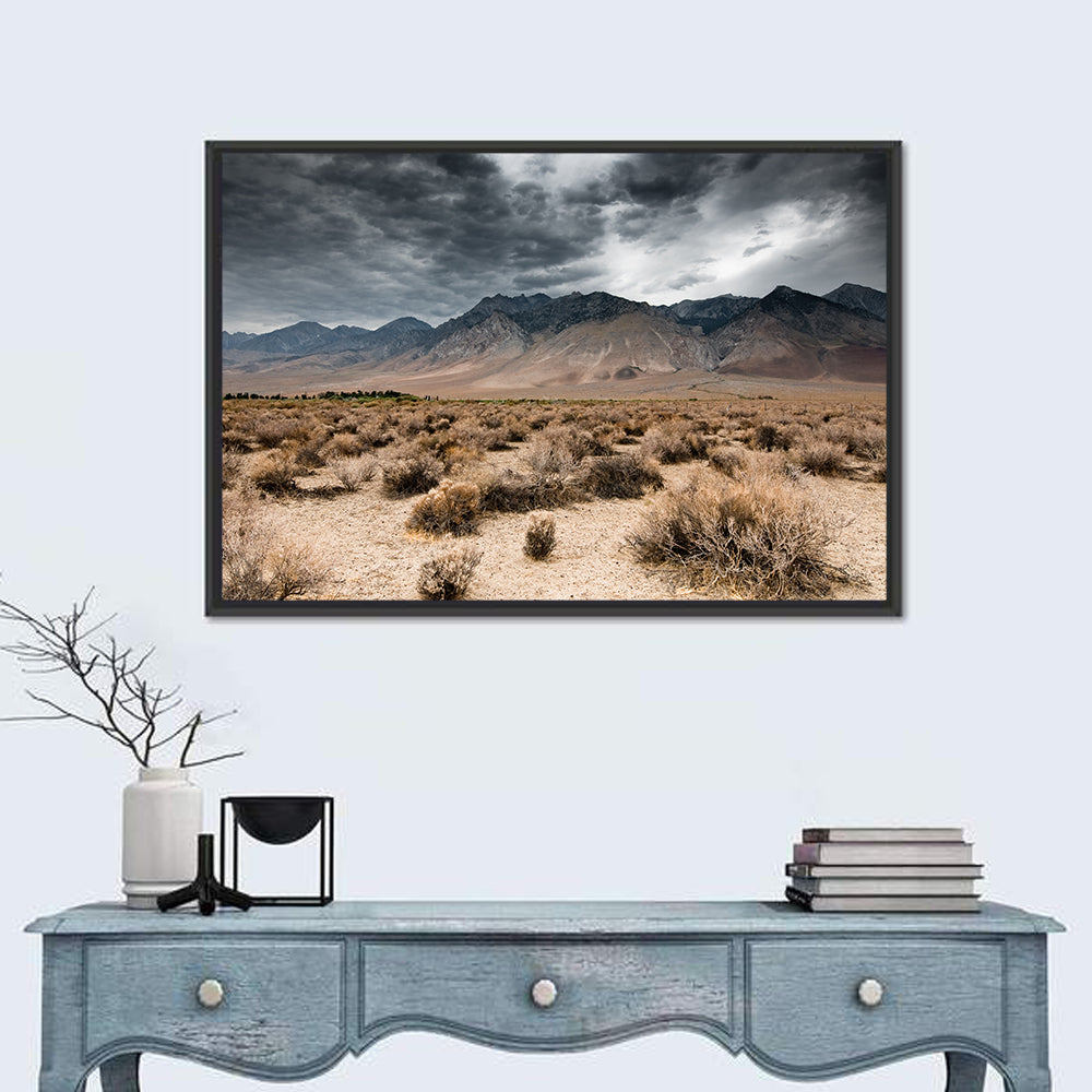 Storm Over Death Valley Wall Art