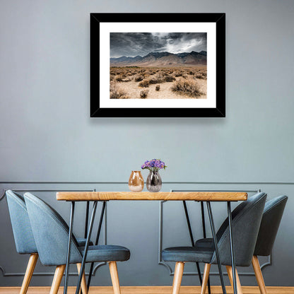 Storm Over Death Valley Wall Art