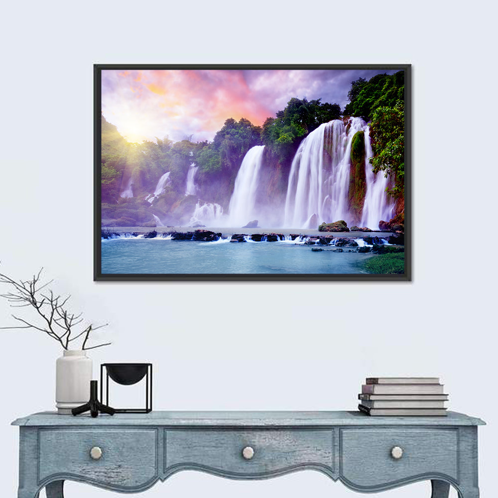 Ban Gioc Banyue Waterfall Wall Art