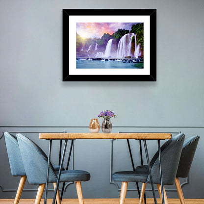 Ban Gioc Banyue Waterfall Wall Art