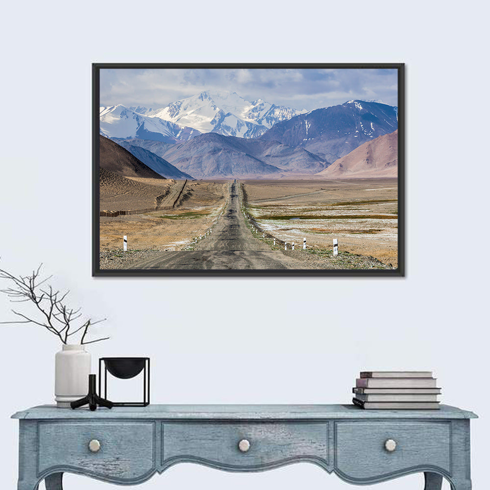 Pamir Mountain Road Wall Art