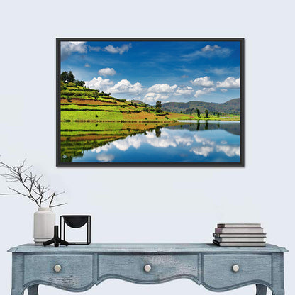 Bunyonyi Lake Reflection Wall Art